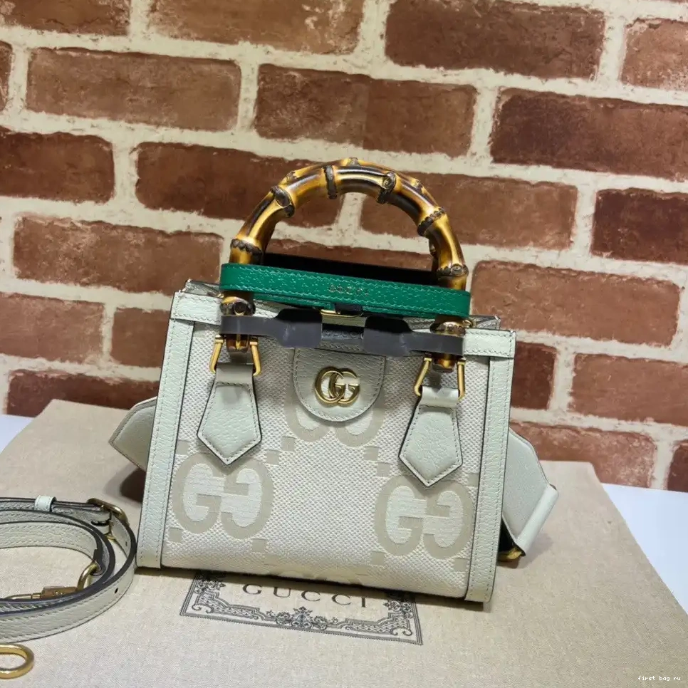 First bag ru tote Diana bag mini Gucci 0609